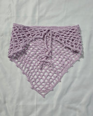 Bandana en maille au crochet