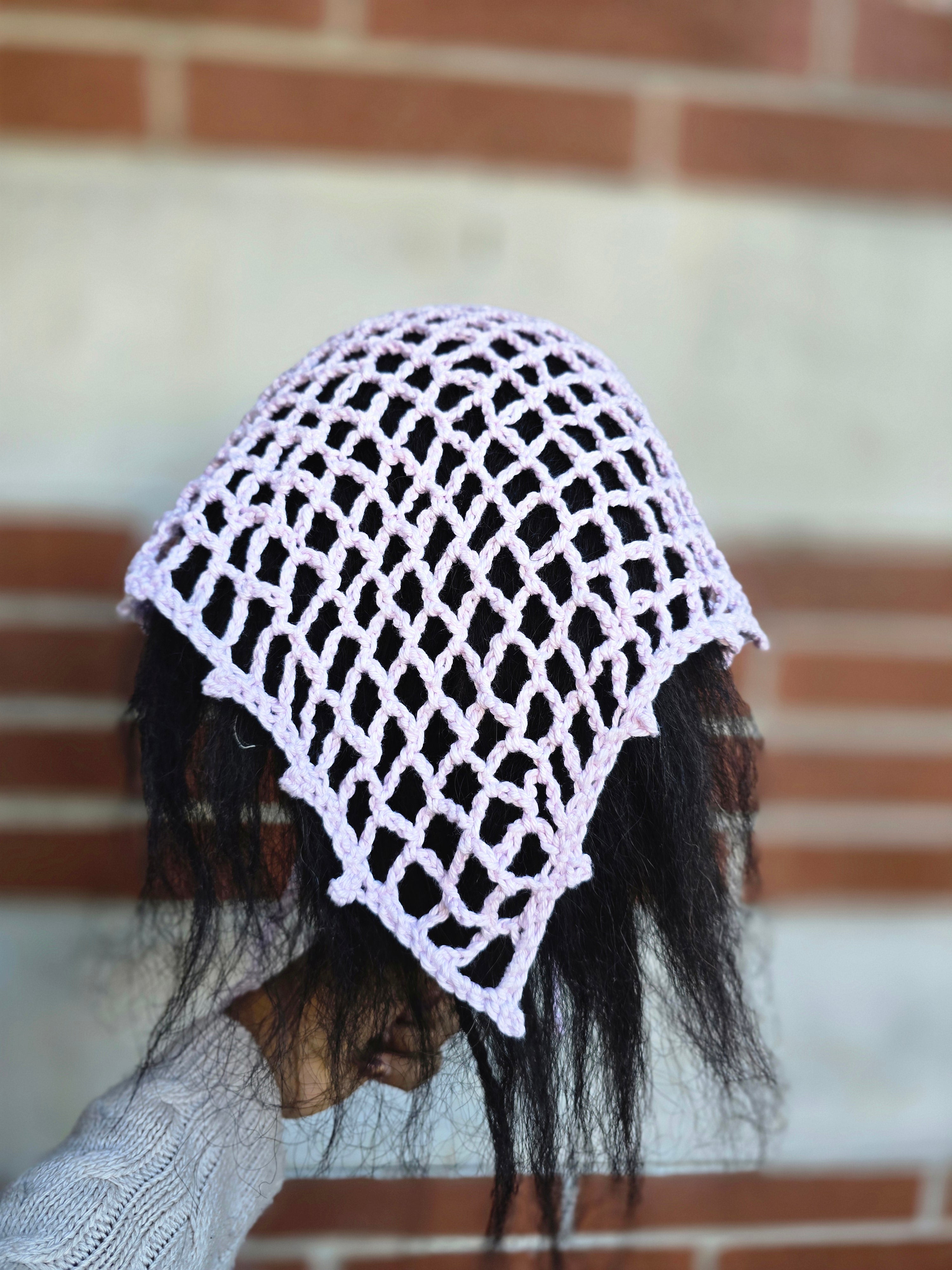 Bandana en maille au crochet