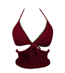 All in knitt-Crochet top