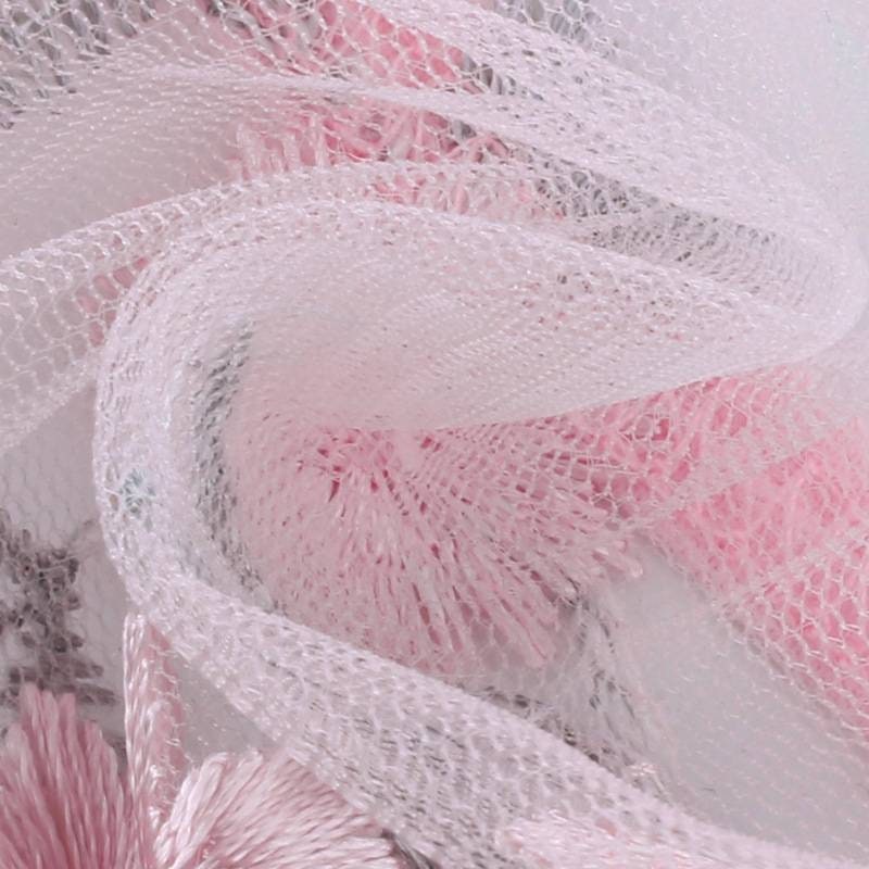 Haut corset à broderie florale