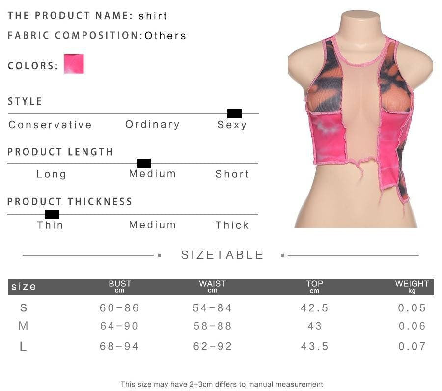 Croptop de travail asymétrique à patchs