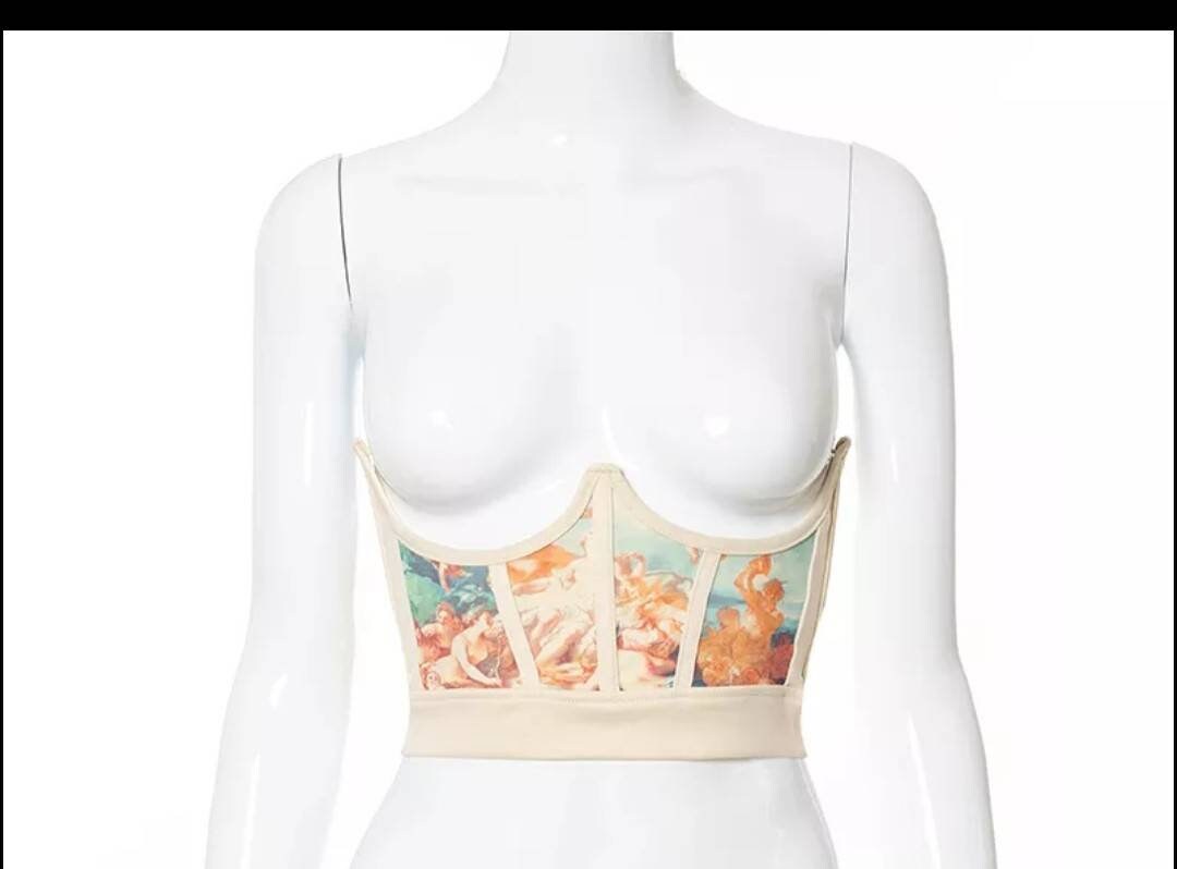Haut corset/ceintures corset vintage corsettops/vêtements pour femmes ceinture corsets sous la poitrine.