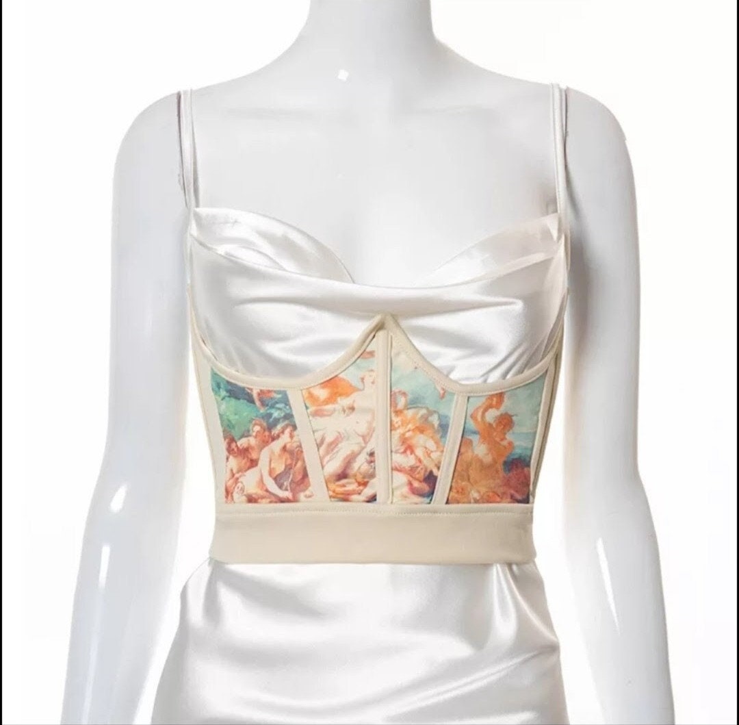 Haut corset/ceintures corset vintage corsettops/vêtements pour femmes ceinture corsets sous la poitrine.