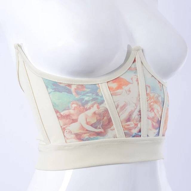 Haut corset/ceintures corset vintage corsettops/vêtements pour femmes ceinture corsets sous la poitrine.