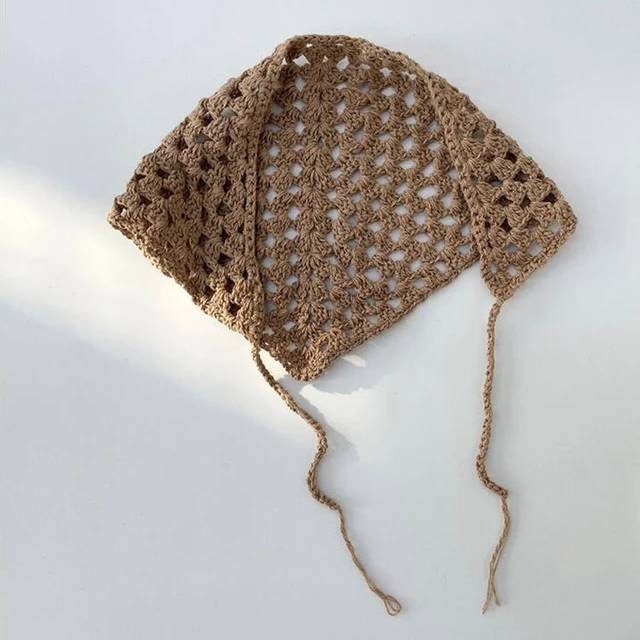 Knitted Head Scarf 