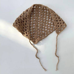 Knitted Head Scarf 